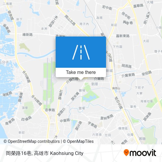 岡榮路16巷地圖