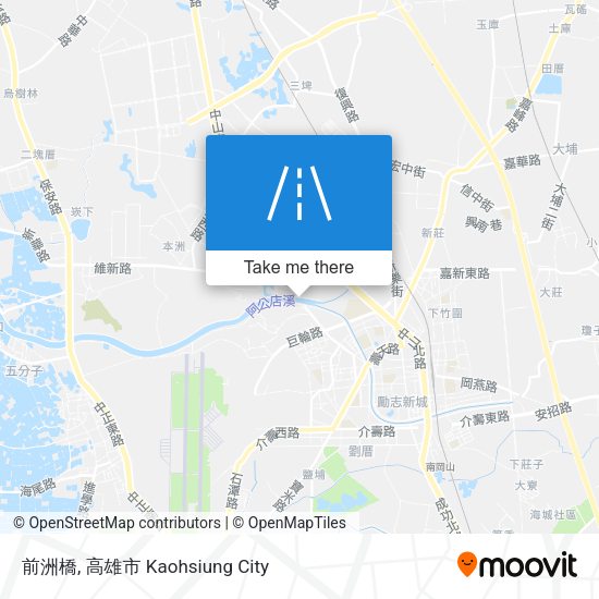 前洲橋地圖