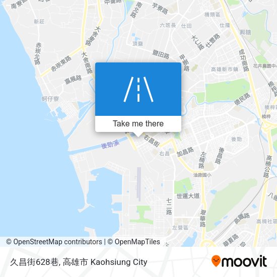 久昌街628巷地圖
