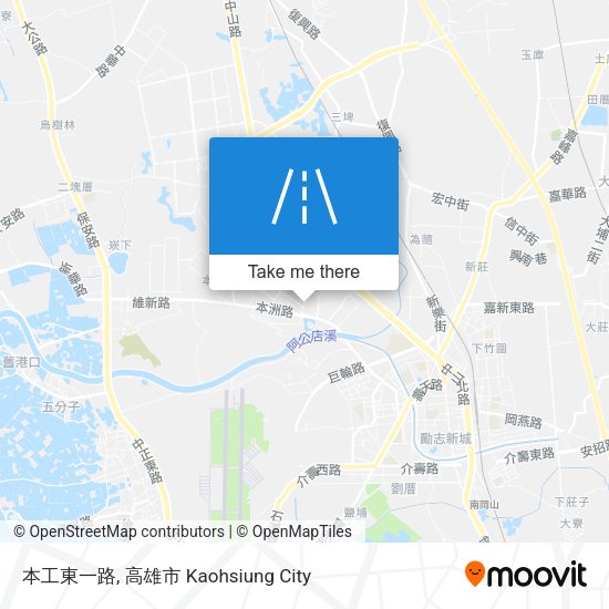 本工東一路地圖