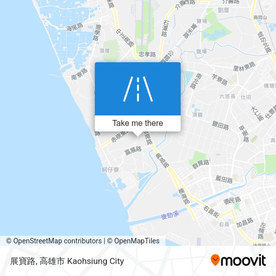 展寶路 map
