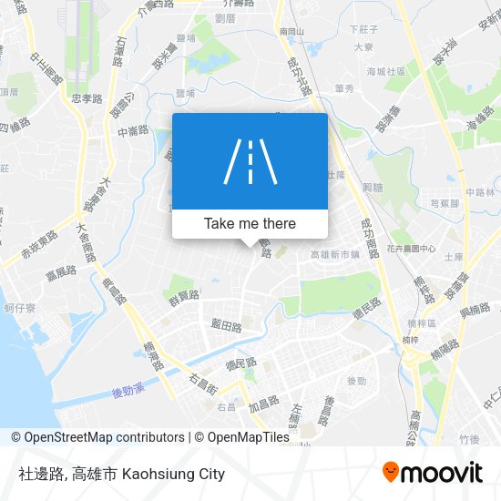 社邊路地圖