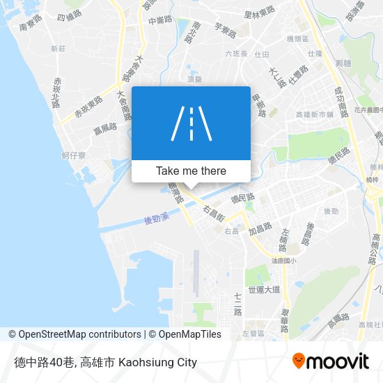 德中路40巷地圖