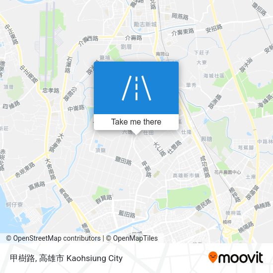 甲樹路 map