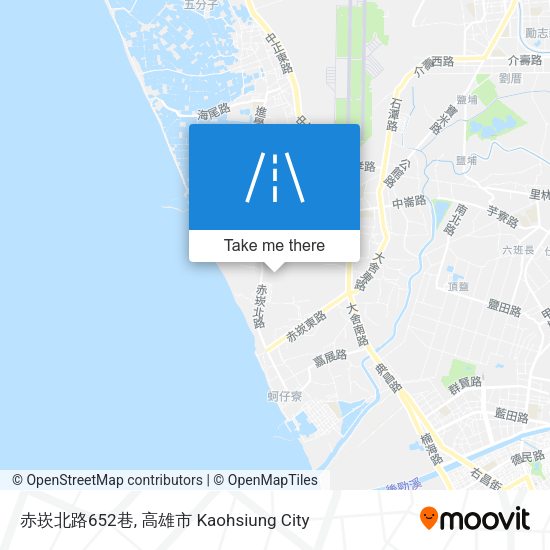 赤崁北路652巷 map