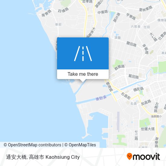 通安大橋地圖