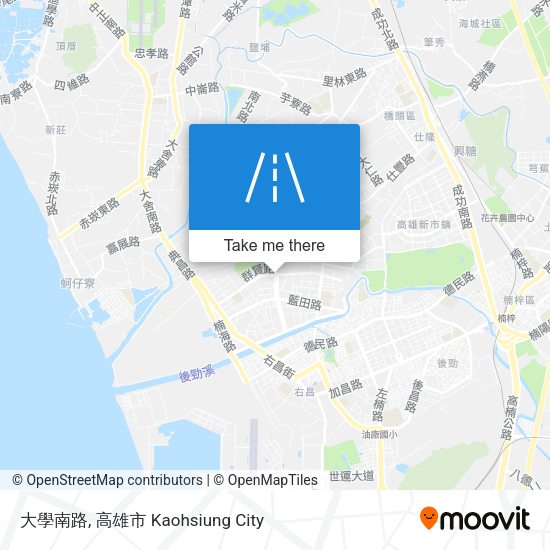 大學南路地圖