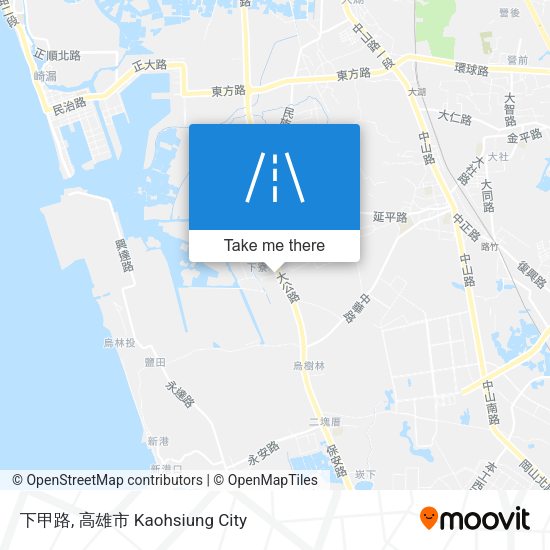 下甲路地圖