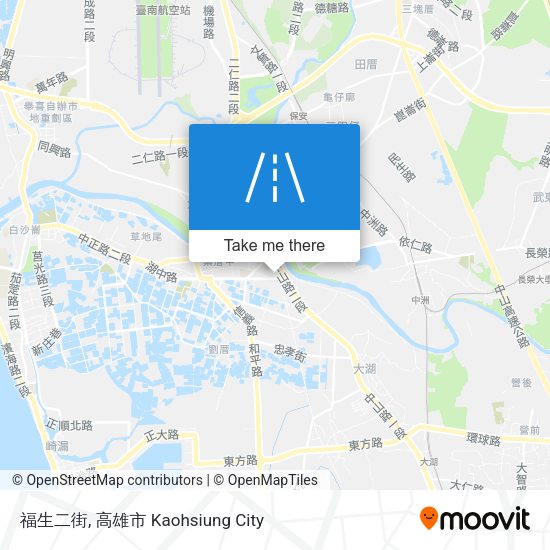 福生二街 map