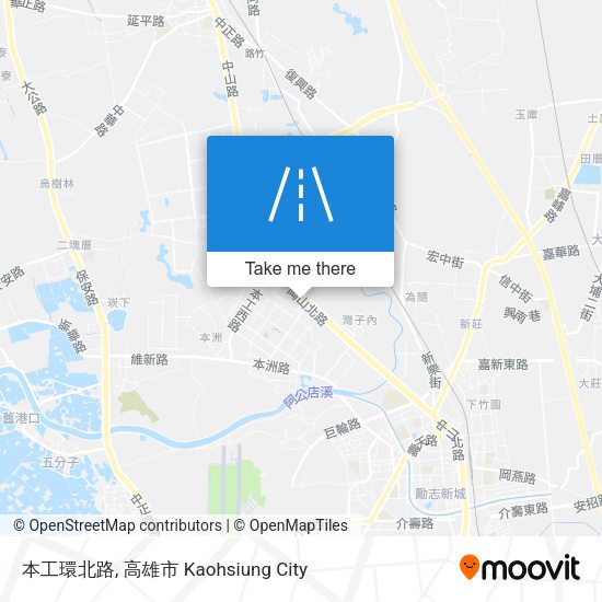本工環北路 map