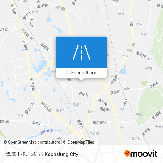 潭底里橋 map