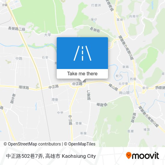 中正路502巷7弄地圖
