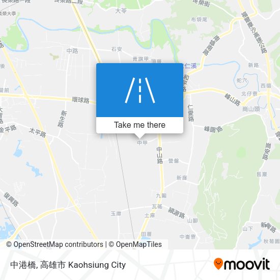 中港橋 map