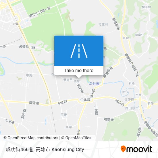 成功街466巷地圖