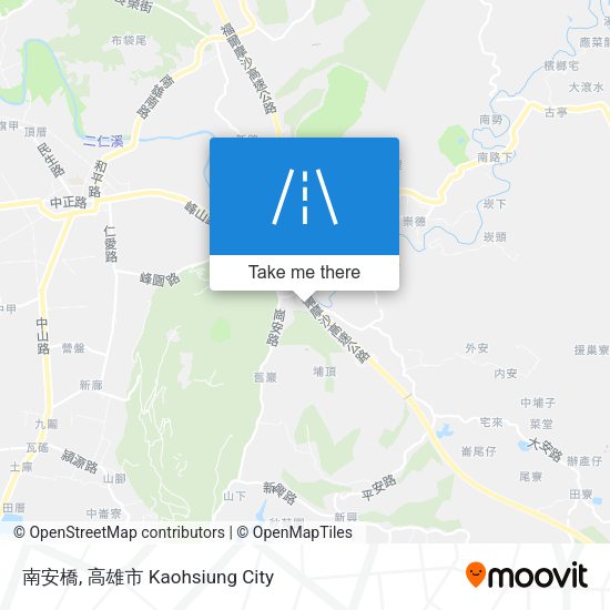 南安橋地圖