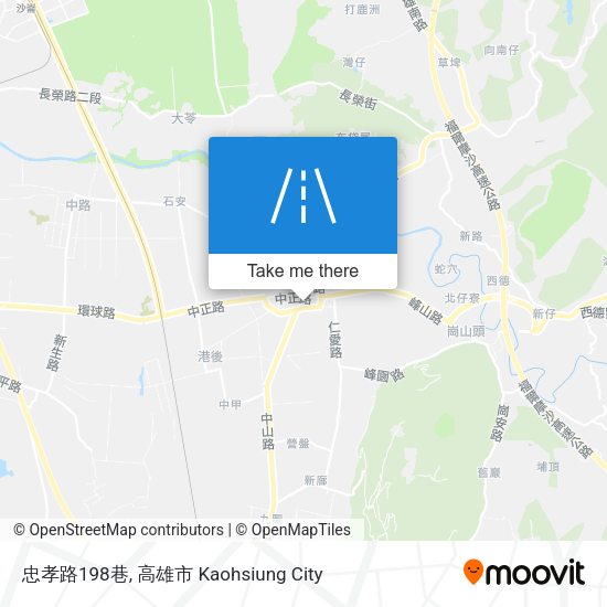 忠孝路198巷 map