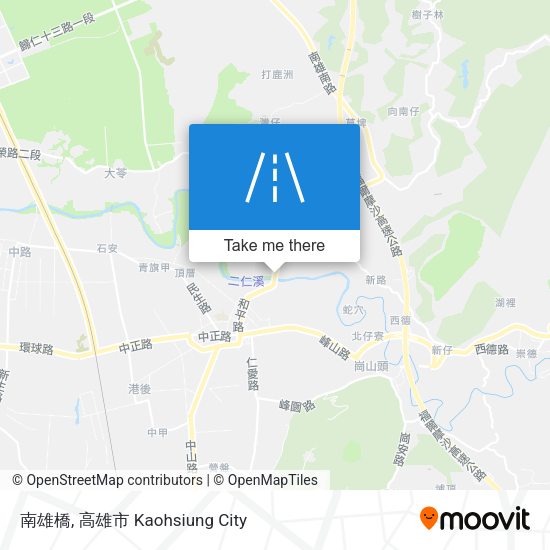 南雄橋地圖