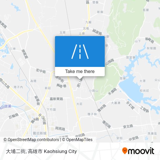 大埔二街地圖