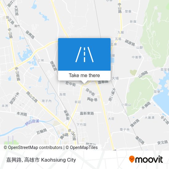 嘉興路 map