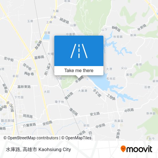 水庫路 map