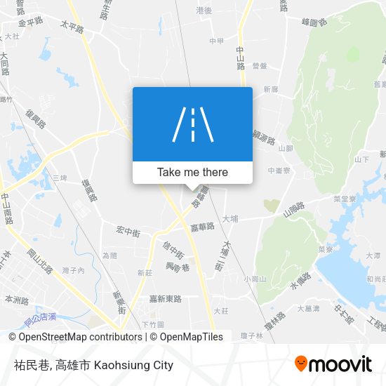 祐民巷 map