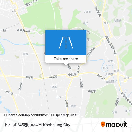 民生路245巷 map