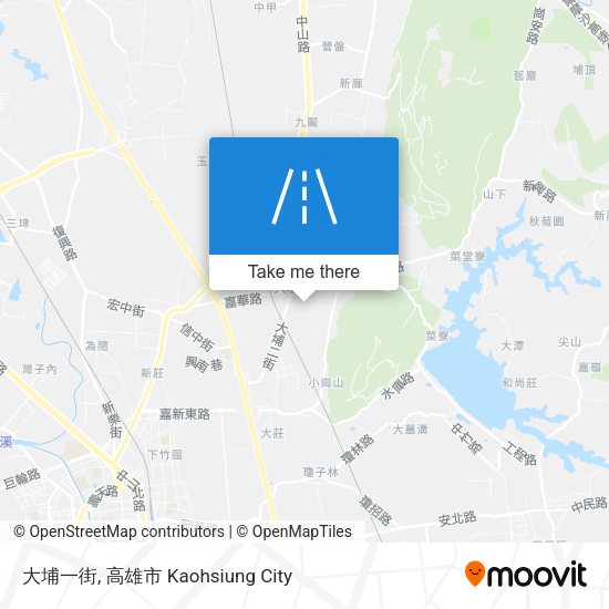 大埔一街地圖