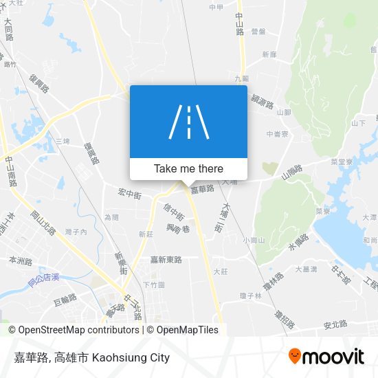 嘉華路 map