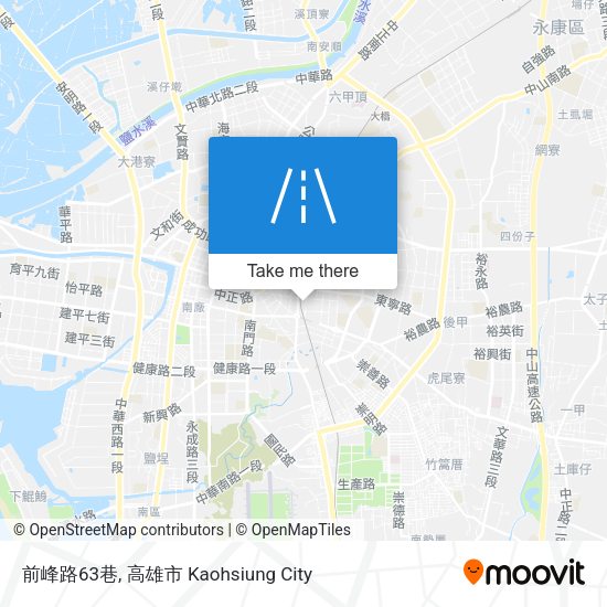 前峰路63巷 map