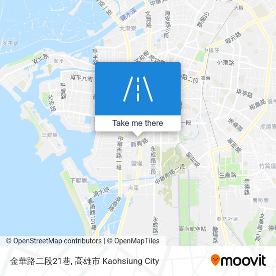 金華路二段21巷地圖