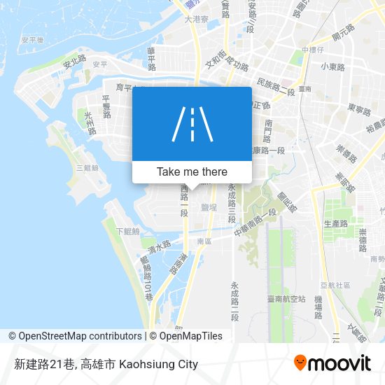 新建路21巷地圖