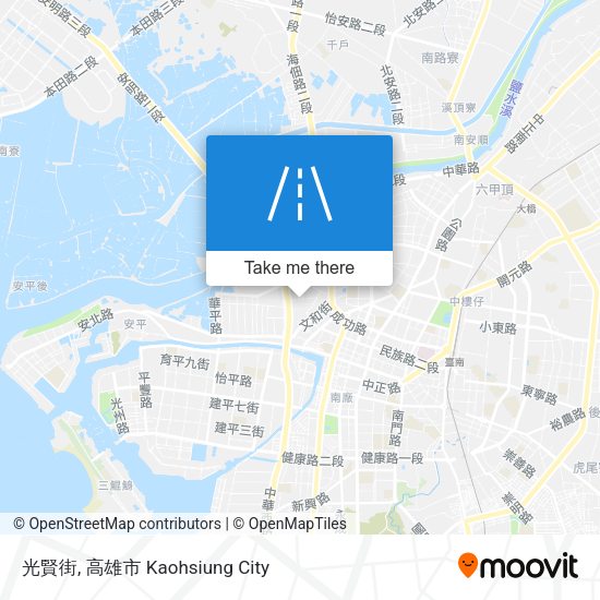 光賢街地圖