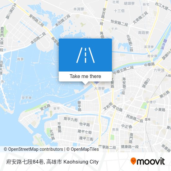 府安路七段84巷地圖