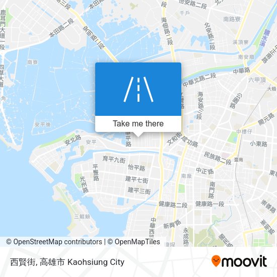 西賢街 map