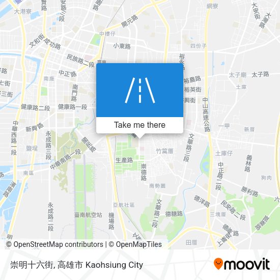崇明十六街地圖