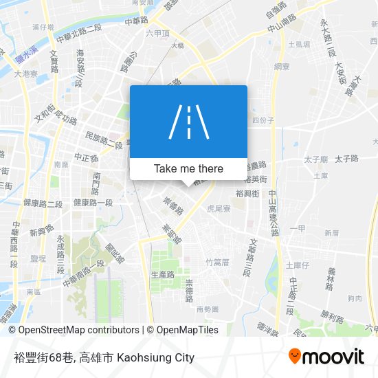 裕豐街68巷 map