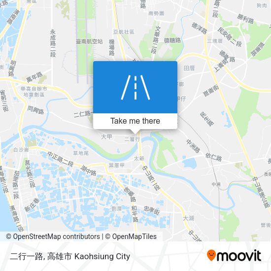 二行一路 map