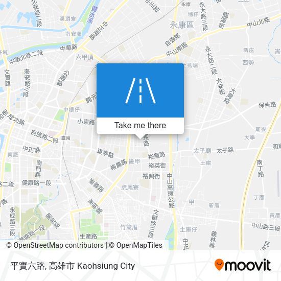 平實六路 map
