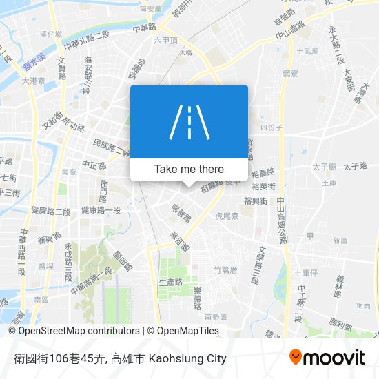 衛國街106巷45弄地圖