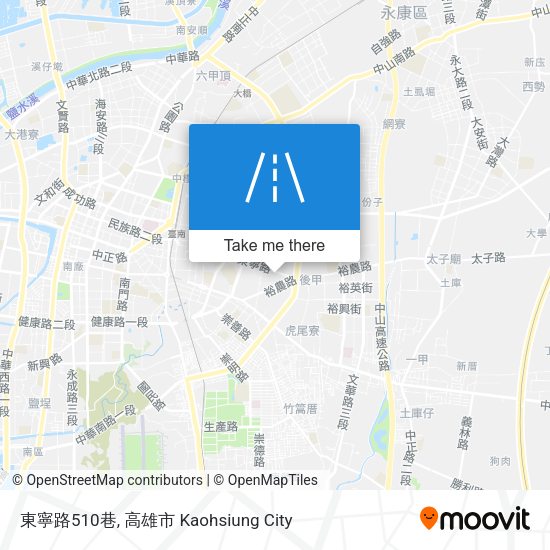 東寧路510巷 map