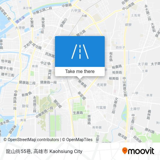 龍山街55巷 map