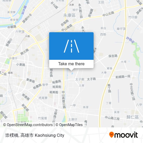 崇樸橋 map