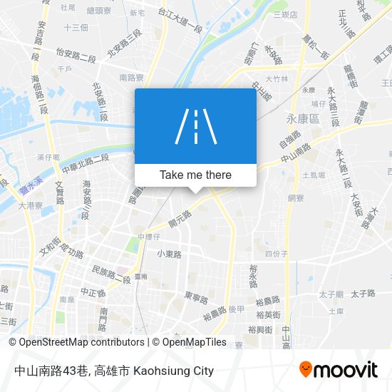 中山南路43巷地圖