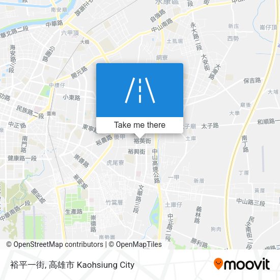 裕平一街 map