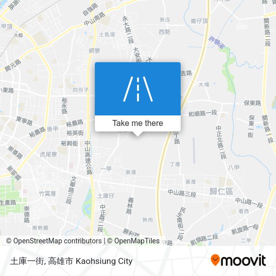 土庫一街地圖