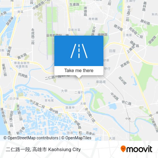 二仁路一段 map