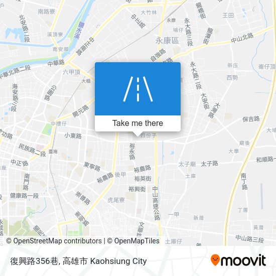 復興路356巷地圖