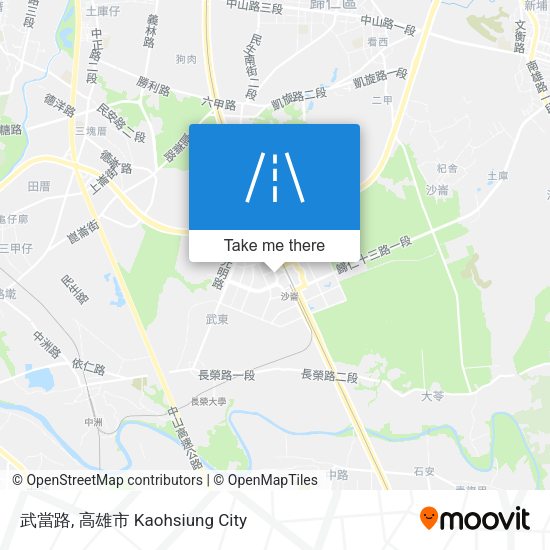 武當路地圖