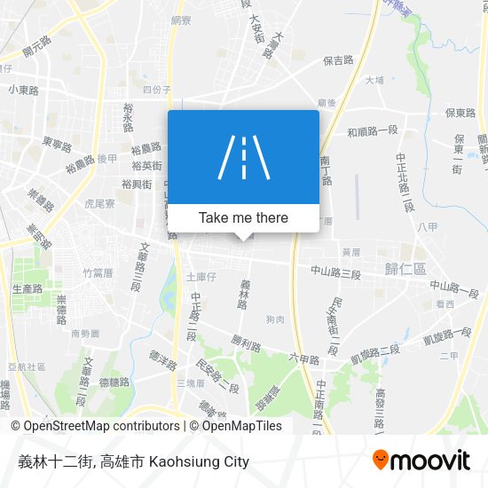 義林十二街地圖