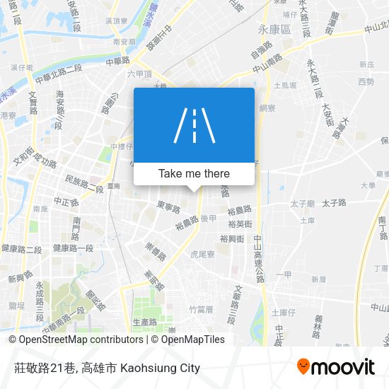 莊敬路21巷地圖